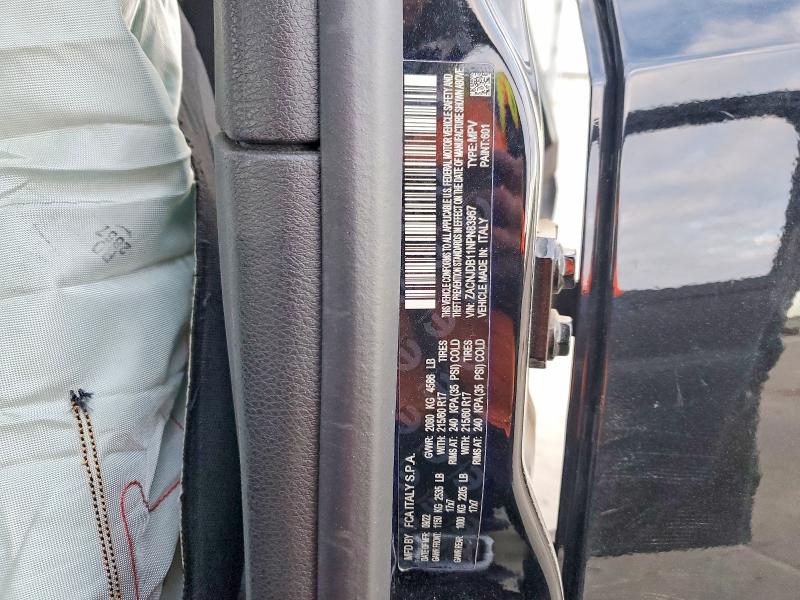 Продажа на аукционе авто 2022 Jeep Renegade, vin: ZACNJDB11NPN83967, номер лота: 46501236