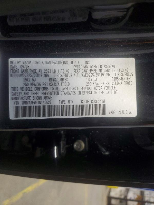 Aukcja sprzedaży 2026 Mazda Cx-50, vin: 7MMVAAEW5TN145628, numer aukcji: 47066736