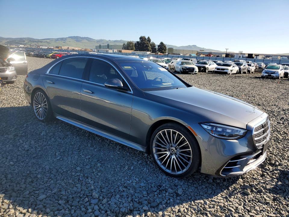 2022 Mercedes-benz S მანქანა იყიდება აუქციონზე, vin: W1K6G6DB0NA120604, აუქციონის ნომერი: 79316605