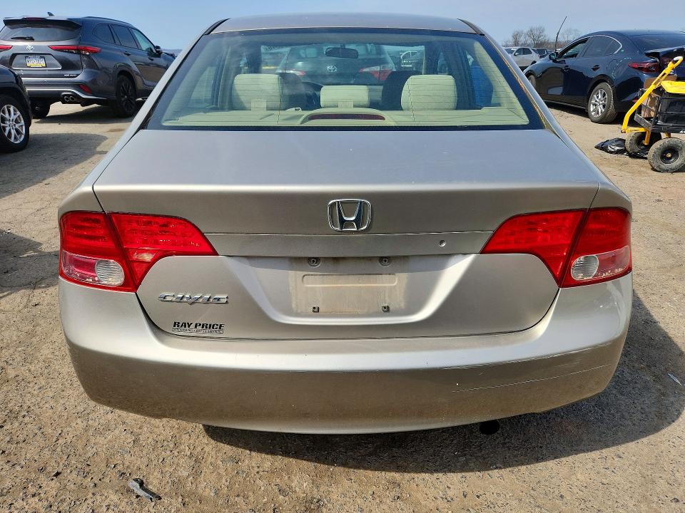 Aukcja sprzedaży 2006 Honda Civic, vin: 2HGFA16526H502451, numer aukcji: 48208646