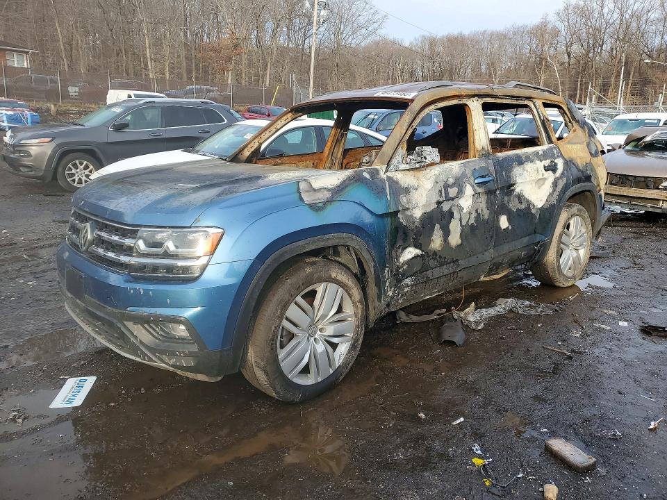 59245366 :رقم المزاد ، 1V2WR2CAXKC561337 vin ، 2019 Volkswagen Atlas مزاد بيع