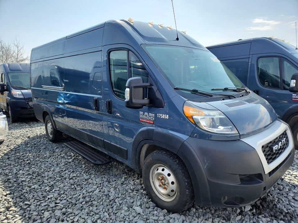 2019 Ram Promaster 3500 მანქანა იყიდება აუქციონზე, vin: 3C6URVJG8KE564464, აუქციონის ნომერი: 46495176