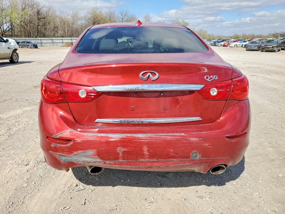42007406 :رقم المزاد ، JN1BV7AP8EM675046 vin ، 2014 Infiniti Q50 مزاد بيع