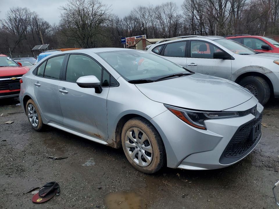 2022 Toyota Corolla მანქანა იყიდება აუქციონზე, vin: JTDEPMAE0N3030320, აუქციონის ნომერი: 46013566