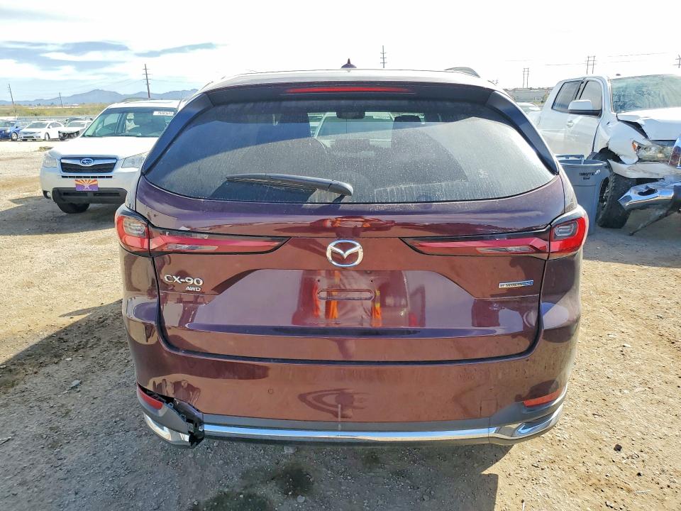 41608576 :رقم المزاد ، JM3KKDHAXR1156391 vin ، 2024 Mazda Cx-90 مزاد بيع