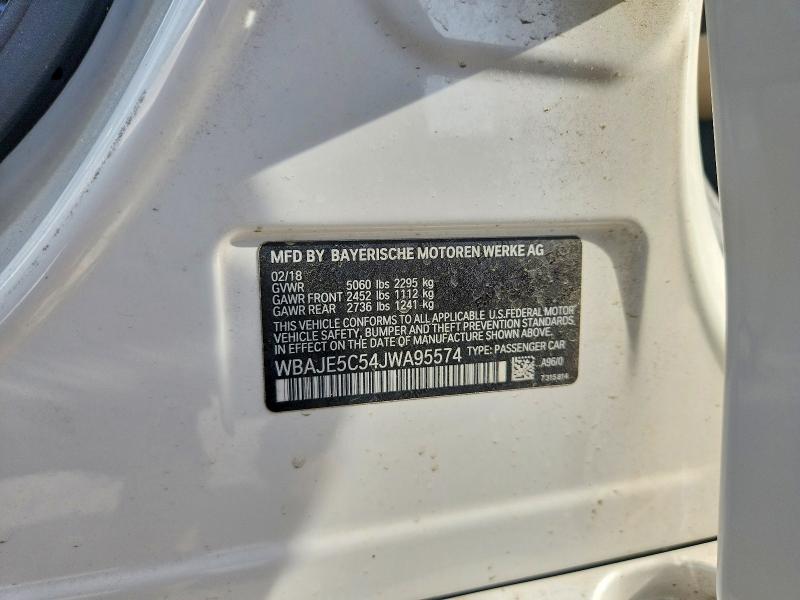 Продажа на аукционе авто 2018 Bmw 540, vin: WBAJE5C54JWA95574, номер лота: 47921126