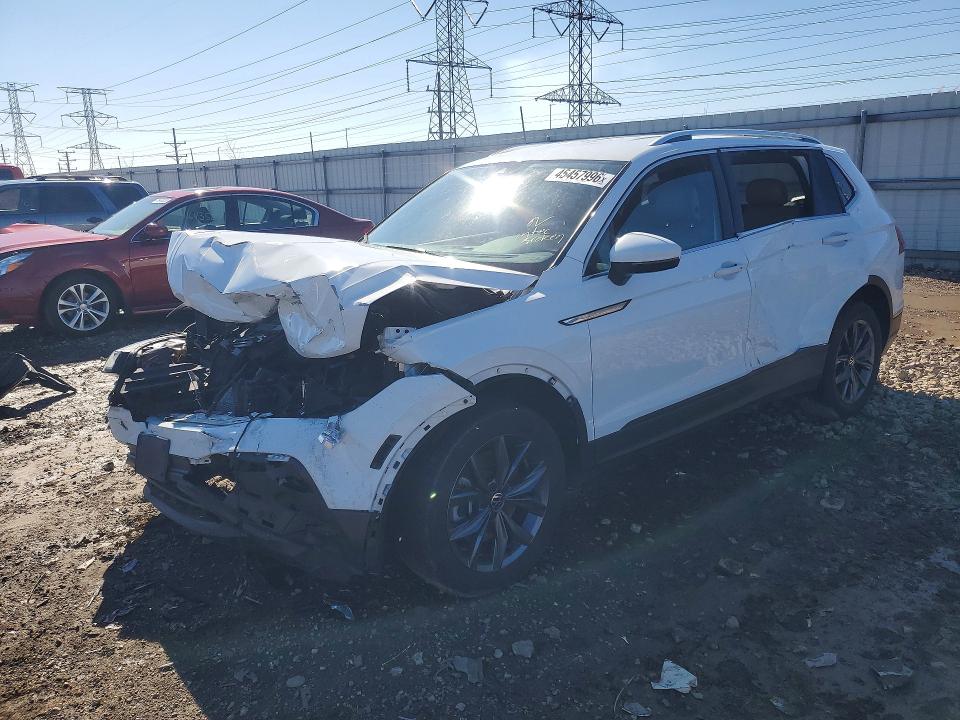 Aukcja sprzedaży 2022 Volkswagen Tiguan, vin: 3VV2B7AX3NM143263, numer aukcji: 45457996