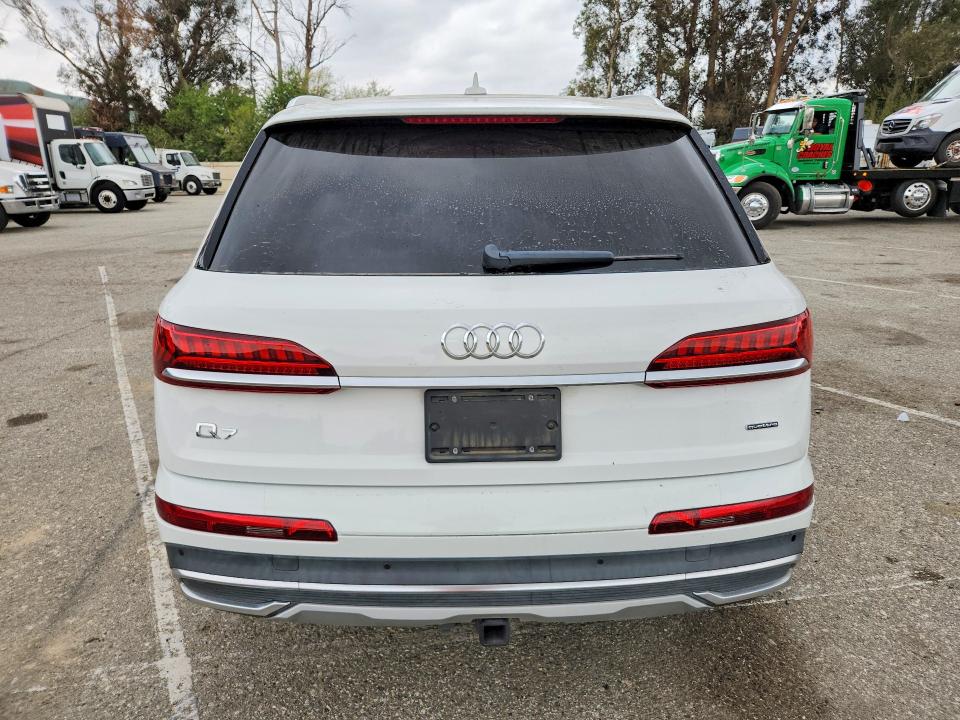2021 Audi Q7 მანქანა იყიდება აუქციონზე, vin: WA1AJAF78MD025880, აუქციონის ნომერი: 48292376