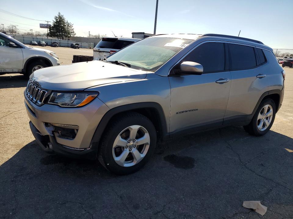 2019 Jeep Compass მანქანა იყიდება აუქციონზე, vin: 3C4NJCBB9KT651880, აუქციონის ნომერი: 46982616