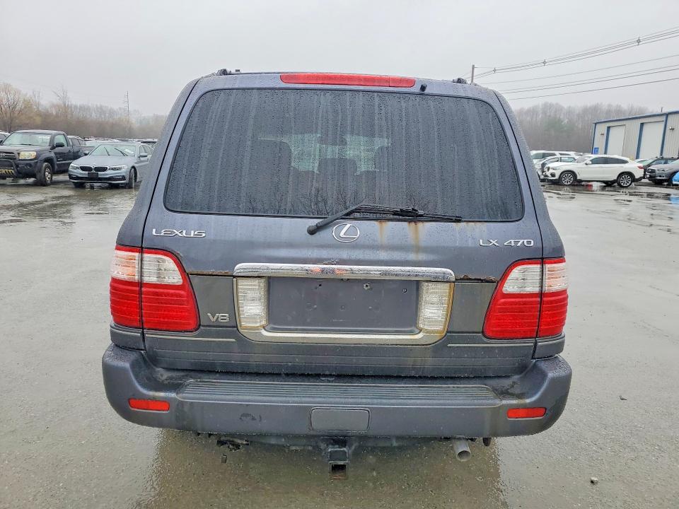 2005 Lexus Lx 470 მანქანა იყიდება აუქციონზე, vin: JTJHT00WX54001698, აუქციონის ნომერი: 46155186