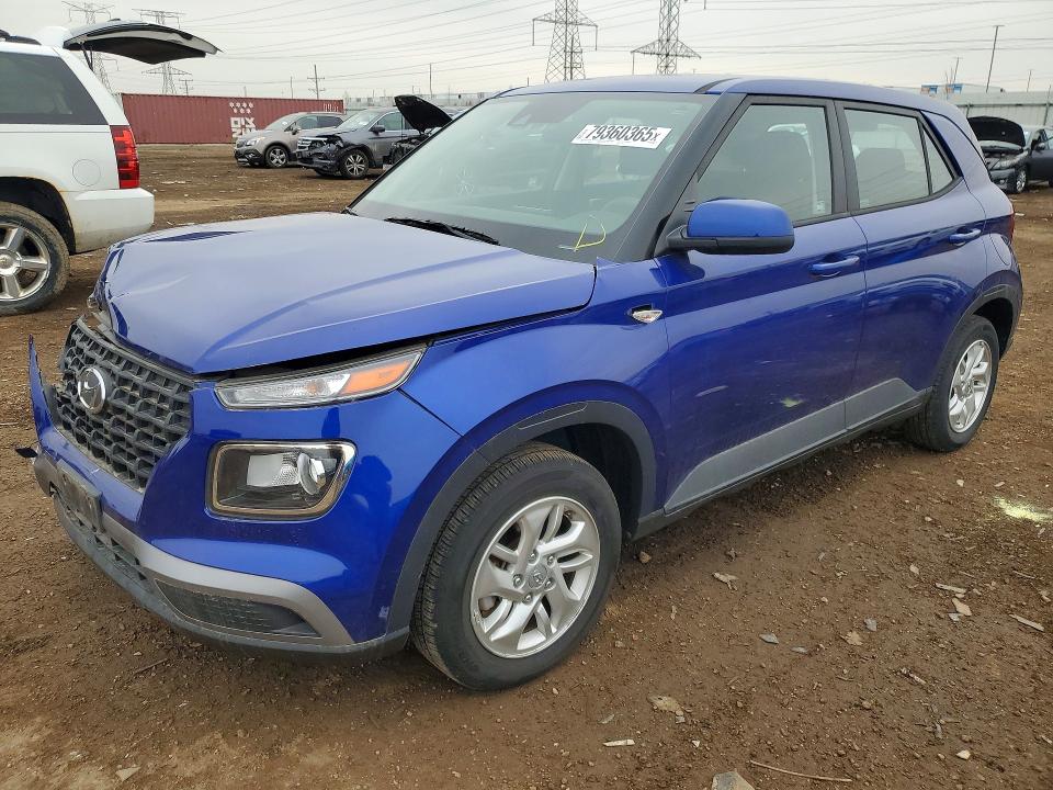 2021 Hyundai Venue მანქანა იყიდება აუქციონზე, vin: KMHRB8A30MU071945, აუქციონის ნომერი: 79360365