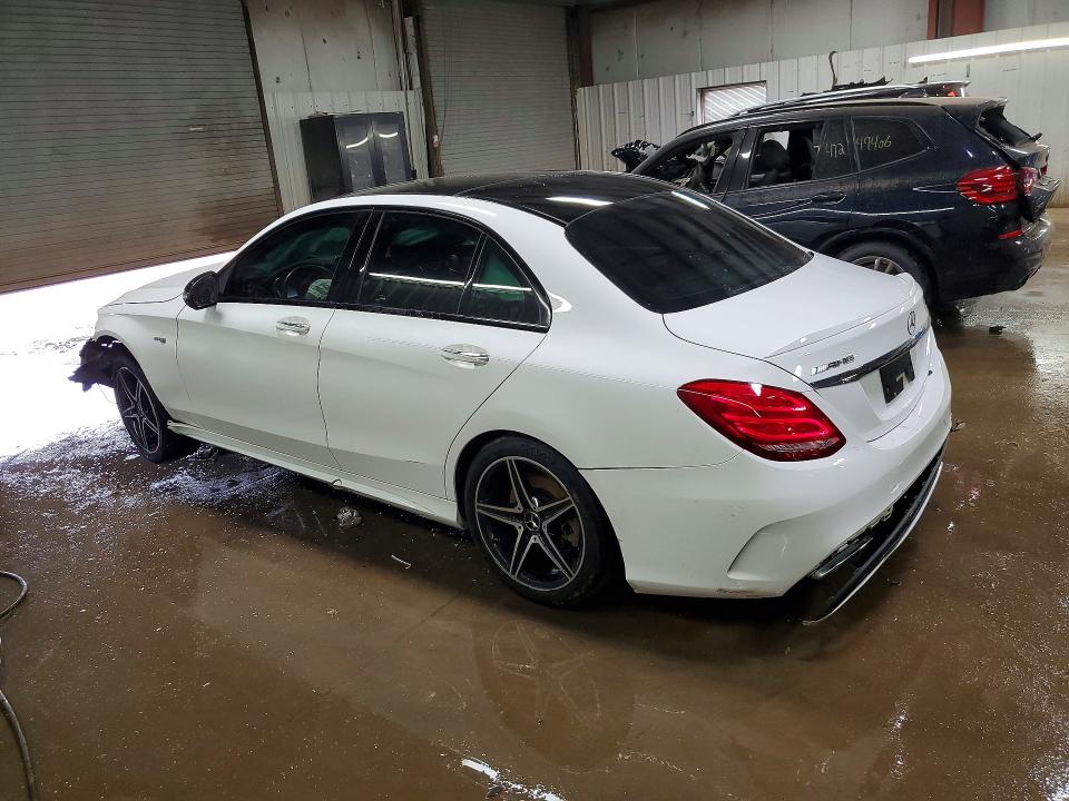 47248266 :رقم المزاد ، 55SWF6EB2HU190935 vin ، 2017 Mercedes-benz C مزاد بيع
