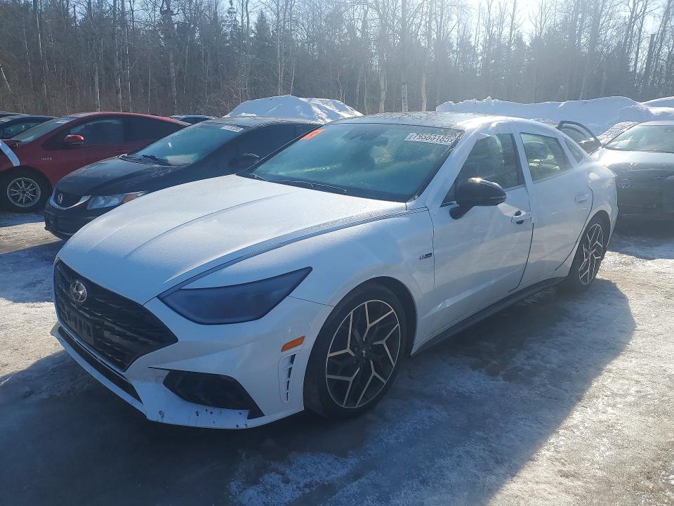 2022 Hyundai Sonata მანქანა იყიდება აუქციონზე, vin: KMHL54JC4NA239224, აუქციონის ნომერი: 79383185