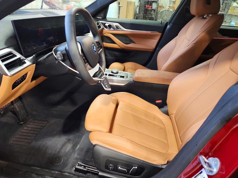 2025 Bmw I4 მანქანა იყიდება აუქციონზე, vin: WBY23HD06SFU41820, აუქციონის ნომერი: 45637126