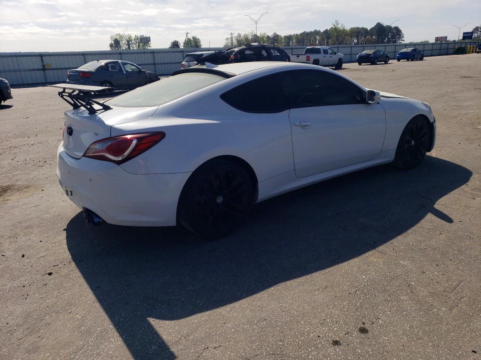 2014 Hyundai Genesis Coupe მანქანა იყიდება აუქციონზე, vin: KMHHU6KJXEU117726, აუქციონის ნომერი: 46847136