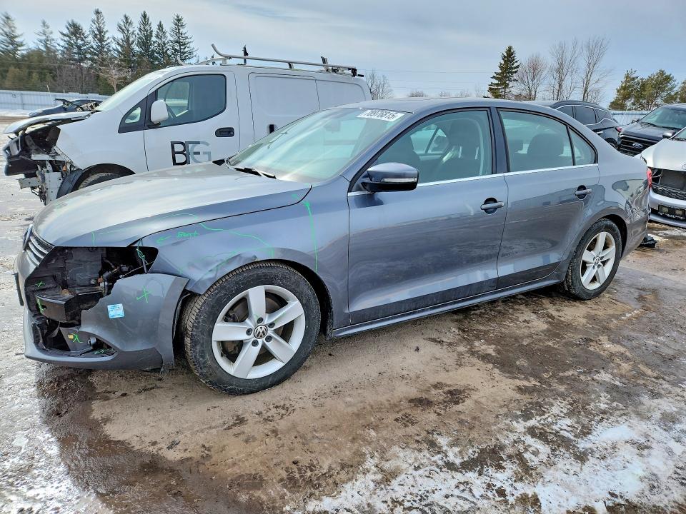 78976815 :رقم المزاد ، 3VWD07AJ7EM410913 vin ، 2014 Volkswagen Jetta مزاد بيع
