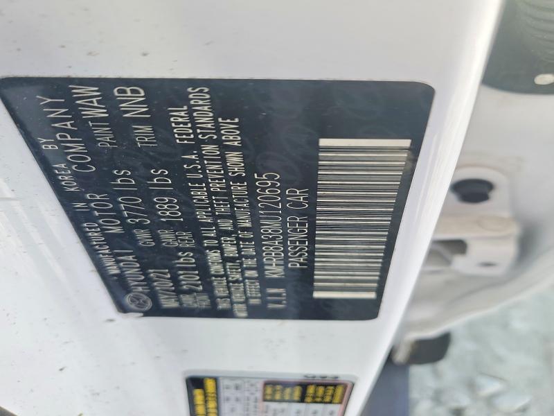 Продажа на аукционе авто 2021 Hyundai Venue, vin: KMHRB8A38MU120695, номер лота: 46987946