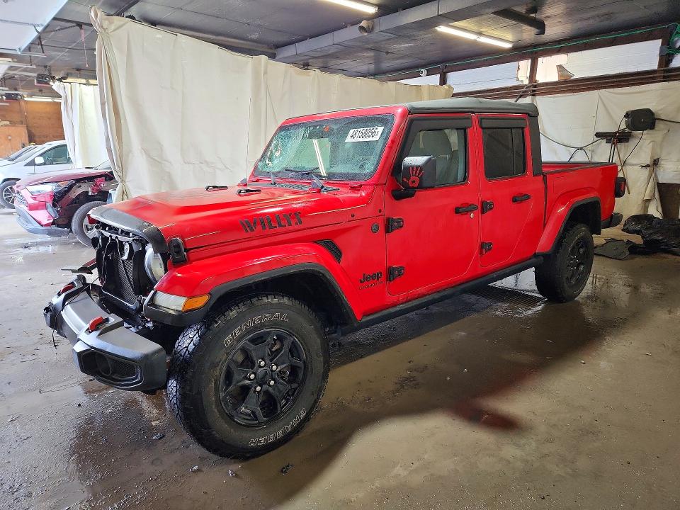 Aukcja sprzedaży 2022 Jeep Gladiator, vin: 1C6HJTAG2NL140450, numer aukcji: 48158056