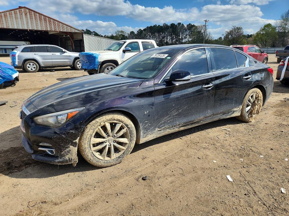 79739125 :رقم المزاد ، JN1BV7AR9FM412924 vin ، 2015 Infiniti Q50 مزاد بيع
