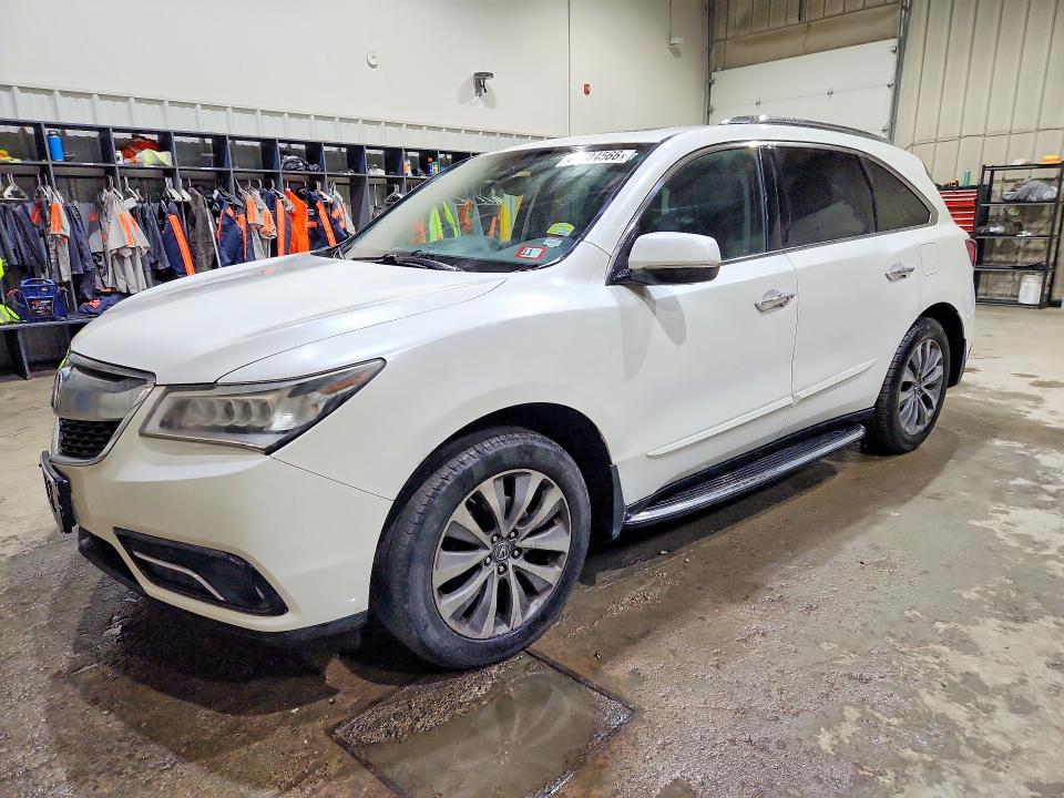 2015 Acura Mdx მანქანა იყიდება აუქციონზე, vin: 5FRYD4H44FB027605, აუქციონის ნომერი: 47704566