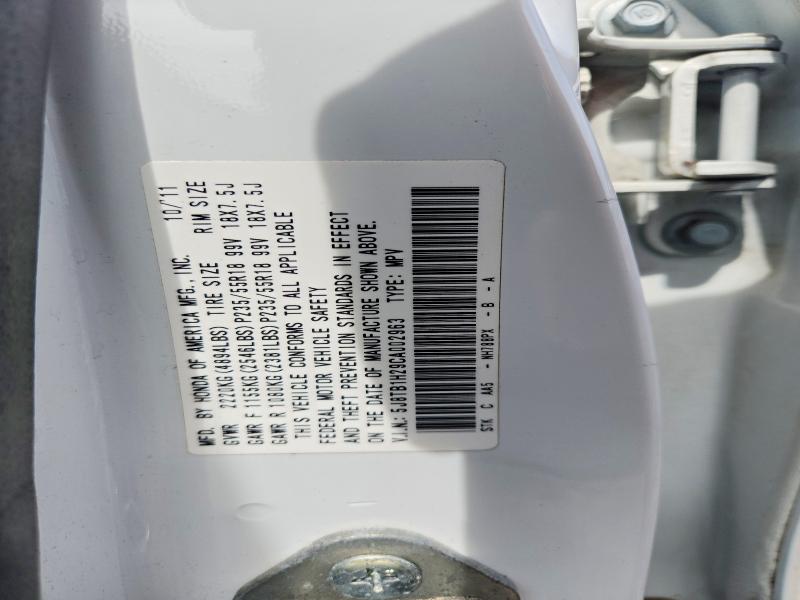 46450776 :رقم المزاد ، 5J8TB1H29CA002963 vin ، 2012 Acura Rdx مزاد بيع