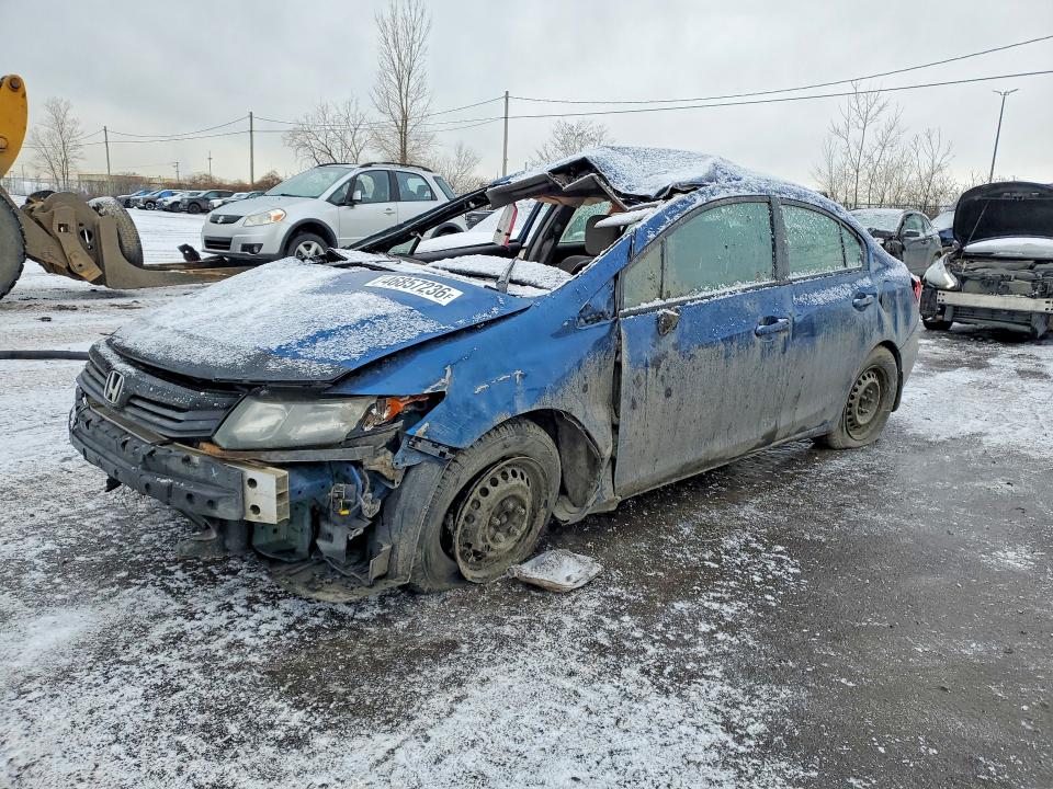 2012 Honda Civic მანქანა იყიდება აუქციონზე, vin: 2HGFB2E42CH023115, აუქციონის ნომერი: 46857236