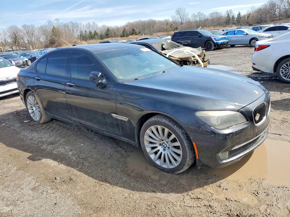2012 Bmw 750 მანქანა იყიდება აუქციონზე, vin: WBAKC6C59CC395693, აუქციონის ნომერი: 46200196