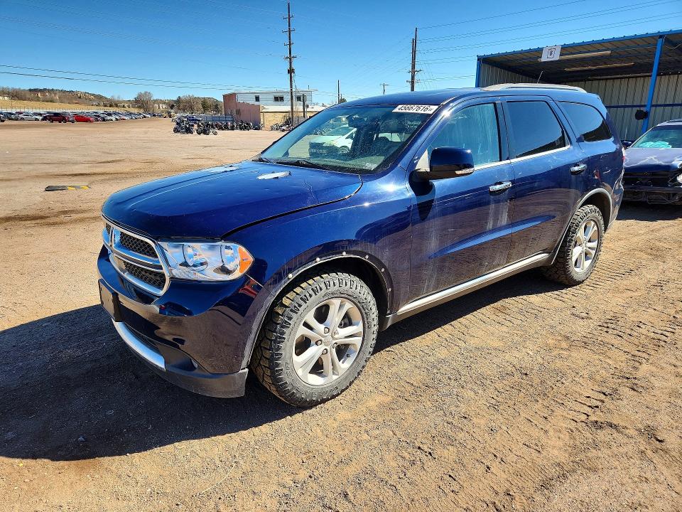 2013 Dodge Durango მანქანა იყიდება აუქციონზე, vin: 1C4SDJDT6DC690994, აუქციონის ნომერი: 45667616