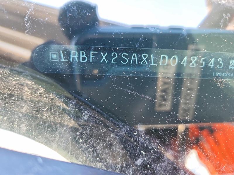 46889406 :رقم المزاد ، LRBFX2SA8LD048543 vin ، 2020 Buick Envision مزاد بيع