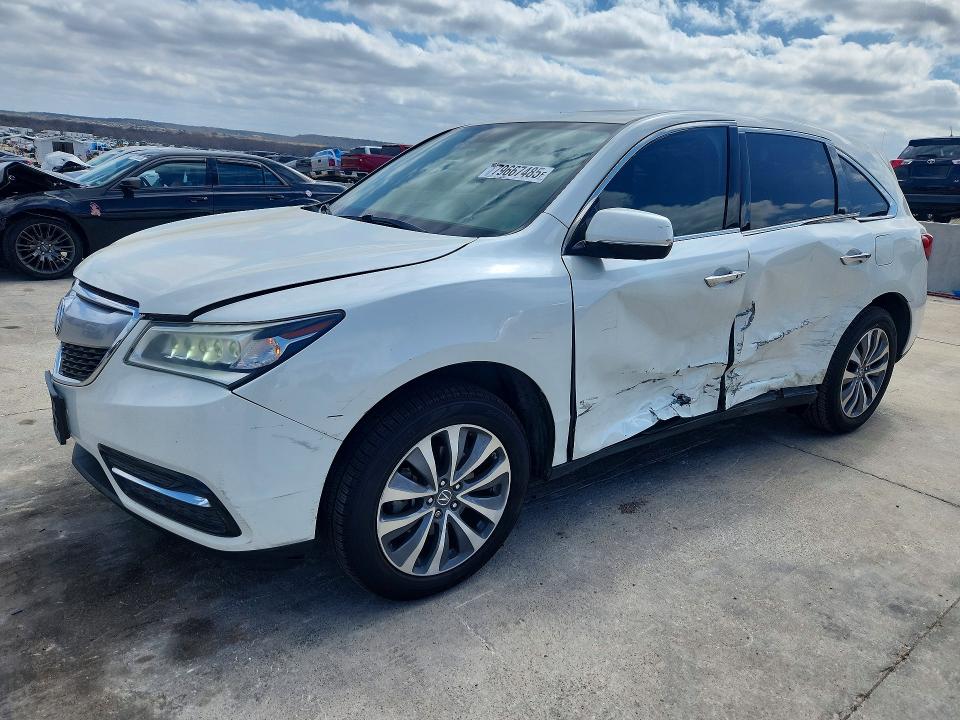 Продажа на аукционе авто 2015 Acura Mdx, vin: 5FRYD4H40FB001339, номер лота: 79667485