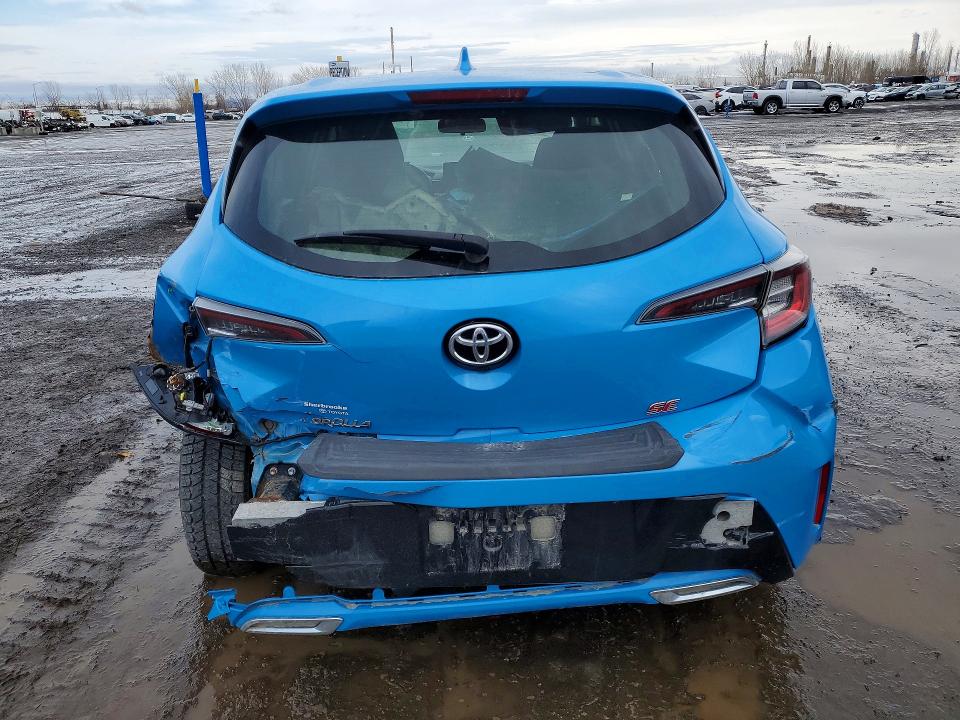 79053805 :رقم المزاد ، JTNK4RBE0K3017713 vin ، 2019 Toyota Corolla Hatchback مزاد بيع