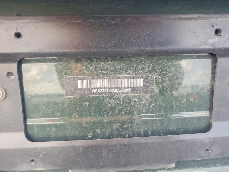 2021 Bmw 430i მანქანა იყიდება აუქციონზე, vin: WBA23AT03MCG76805, აუქციონის ნომერი: 78495595