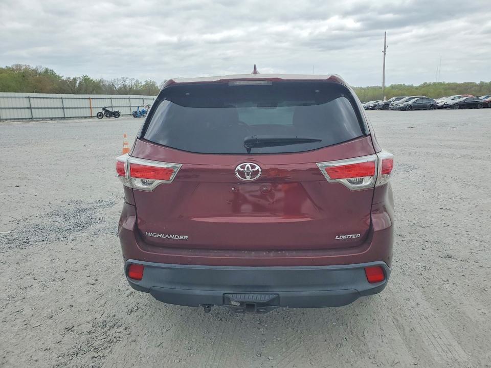 2014 Toyota Highlander მანქანა იყიდება აუქციონზე, vin: 5TDYKRFH8ES010827, აუქციონის ნომერი: 48254156