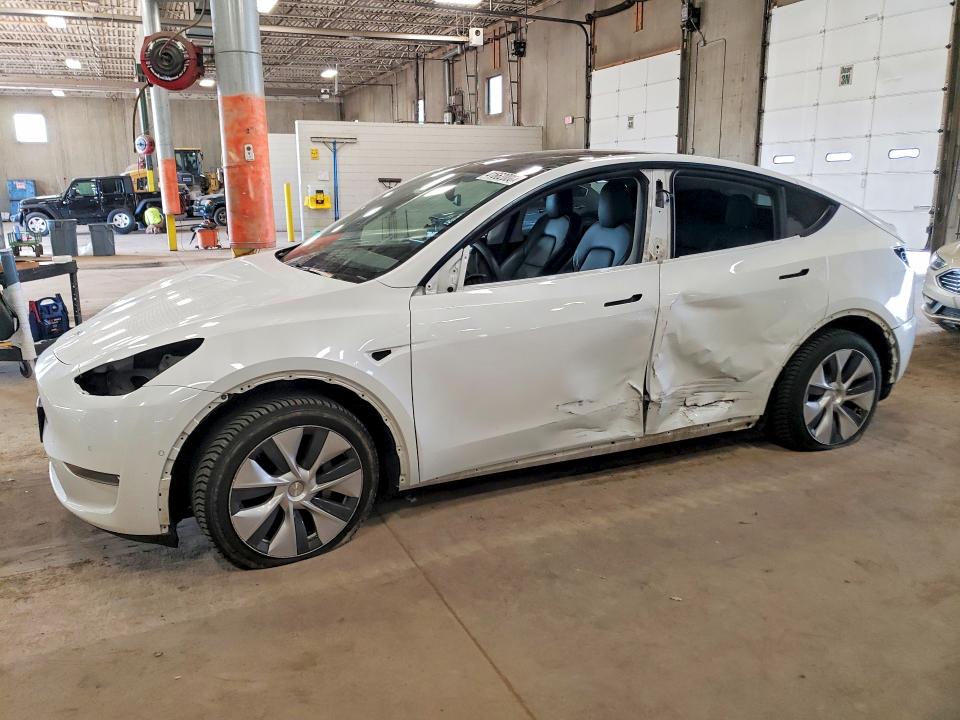 Продажа на аукционе авто 2020 Tesla Model Y, vin: 5YJYGDEE3LF044994, номер лота: 41662006
