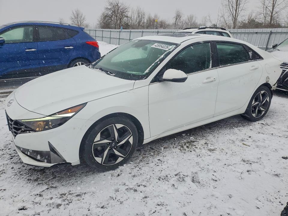 Aukcja sprzedaży 2021 Hyundai Elantra, vin: KMHLN4AG4MU091236, numer aukcji: 45954026