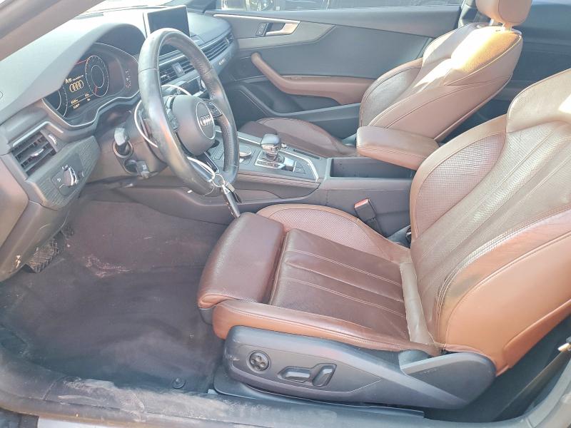 2018 Audi A5 მანქანა იყიდება აუქციონზე, vin: WAUTNAF51JA011086, აუქციონის ნომერი: 45670226