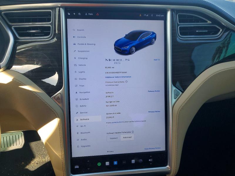 Продажа на аукционе авто 2014 Tesla Model S, vin: 5YJSA1H18EFP36881, номер лота: 79094745