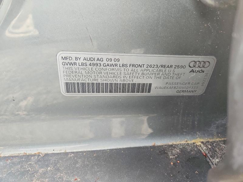 Aukcja sprzedaży 2010 Audi A6, vin: WAUEKAFB2AN024333, numer aukcji: 46539286