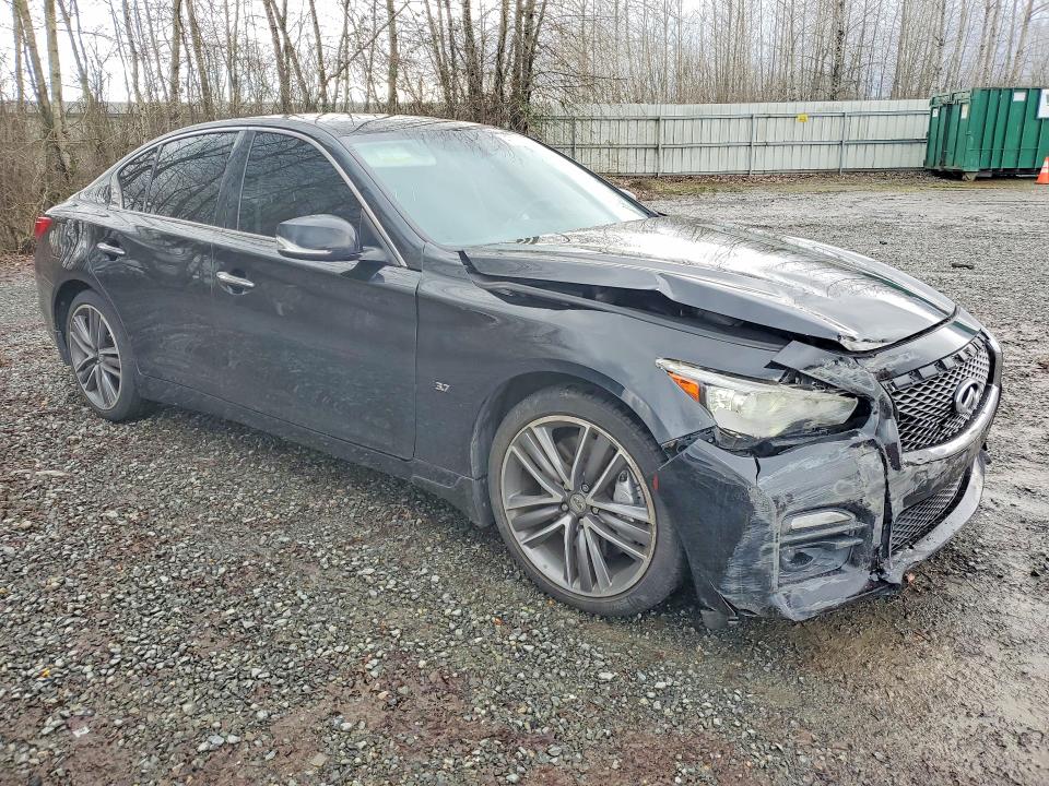 47126716 :رقم المزاد ، JN1BV7AR2FM414885 vin ، 2015 Infiniti Q50 مزاد بيع