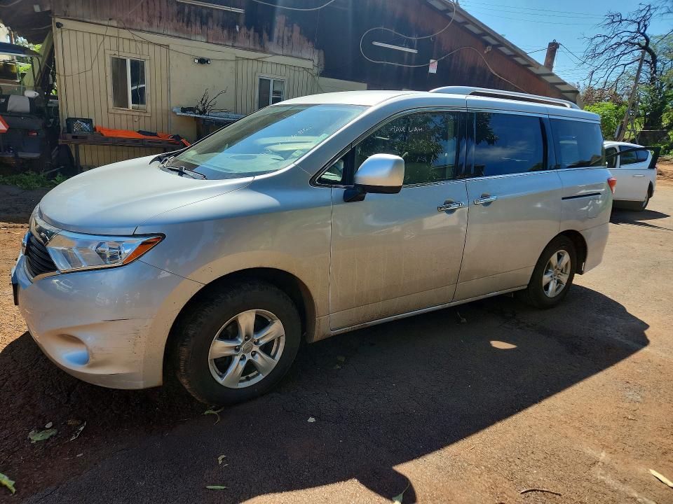 47126686 :رقم المزاد ، JN8AE2KP6H9168507 vin ، 2017 Nissan Quest مزاد بيع