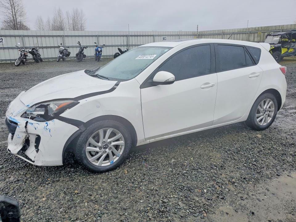 2013 Mazda 3 მანქანა იყიდება აუქციონზე, vin: JM1BL1MP4D1841011, აუქციონის ნომერი: 45991276