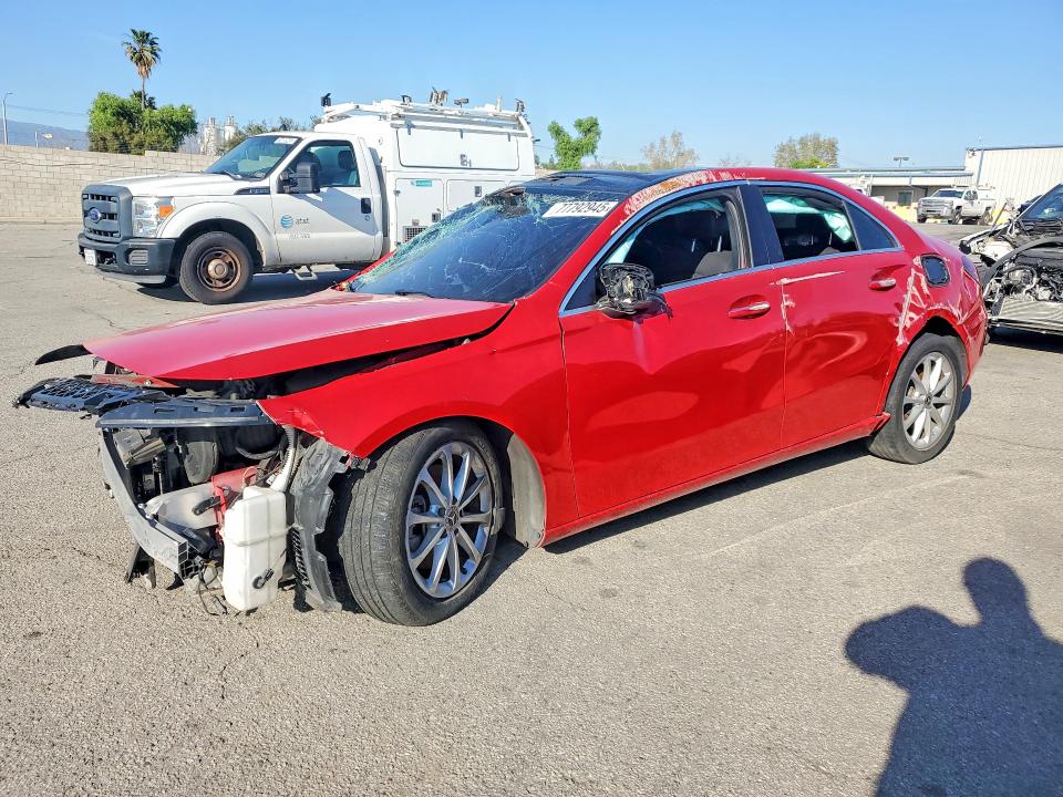 Auction sale of the 2020 Mercedes Benz A, vin: WDD3G4EBXLW039003, lot number: 77792945