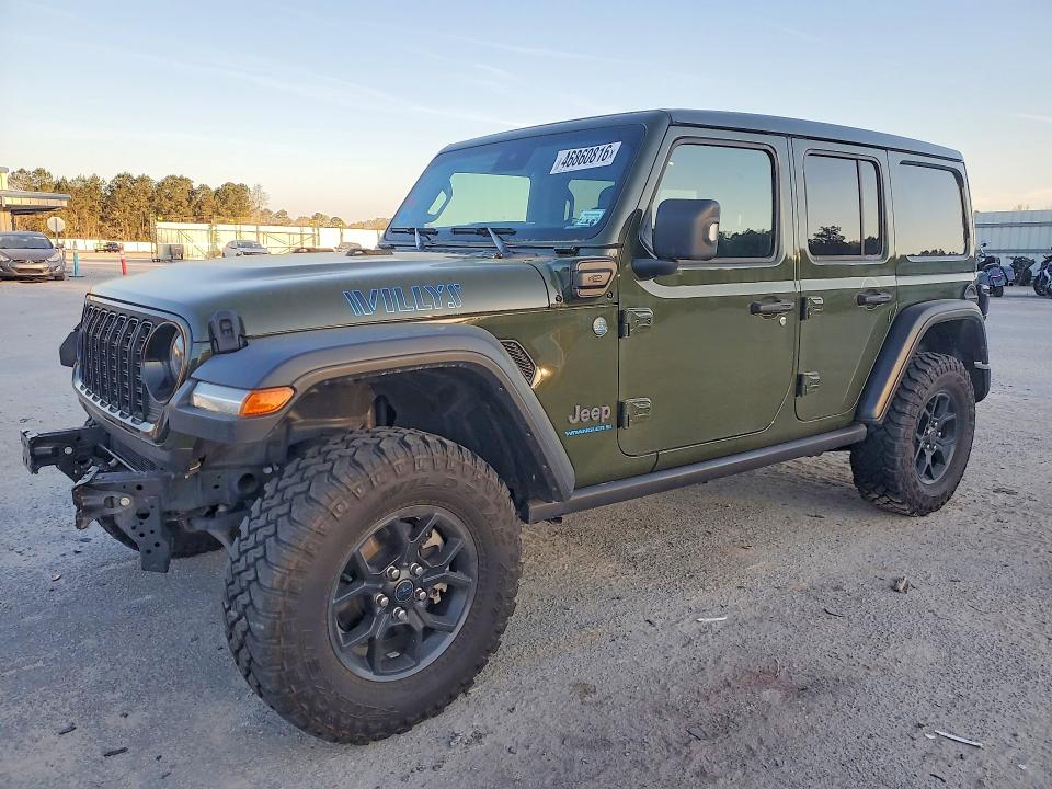 46860816 :رقم المزاد ، 1C4RJXN64RW127273 vin ، 2024 Jeep Wrangler مزاد بيع