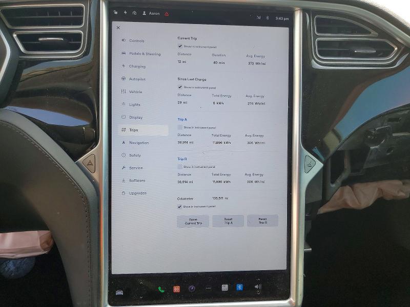 Aukcja sprzedaży 2015 Tesla Model S, vin: 5YJSA1E13FF106353, numer aukcji: 46609236