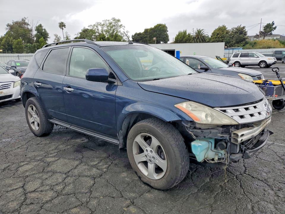 2005 Nissan Murano მანქანა იყიდება აუქციონზე, vin: JN8AZ08W65W402603, აუქციონის ნომერი: 48156726