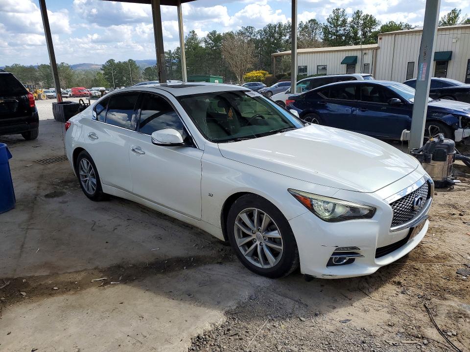 79941845 :رقم المزاد ، JN1BV7APXFM354465 vin ، 2015 Infiniti Q50 مزاد بيع