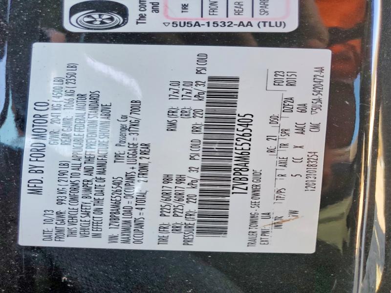 Продажа на аукционе авто 2014 Ford Mustang, vin: 1ZVBP8AM6E5265405, номер лота: 46018526