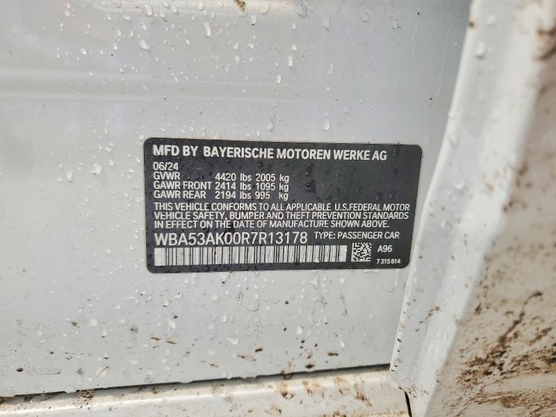 Продаж на аукціоні авто 2024 Bmw 228i, vin: WBA53AK00R7R13178, номер лоту: 48057806