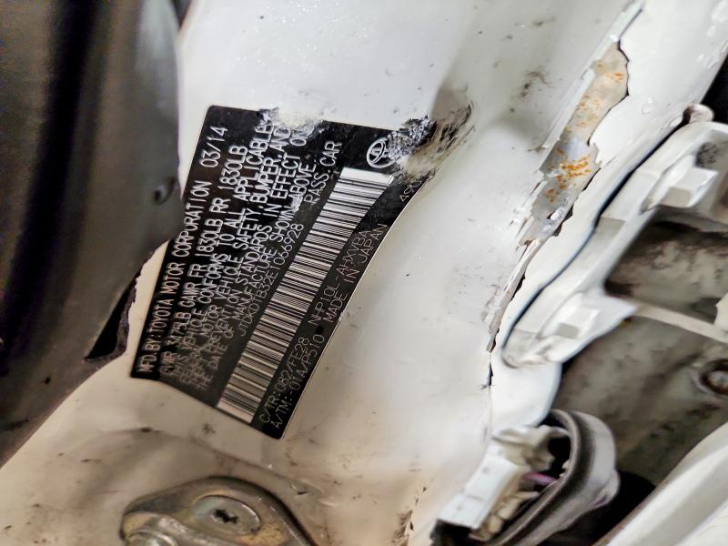 2014 Toyota Prius C მანქანა იყიდება აუქციონზე, vin: JTDKDTB32E1066928, აუქციონის ნომერი: 46346716