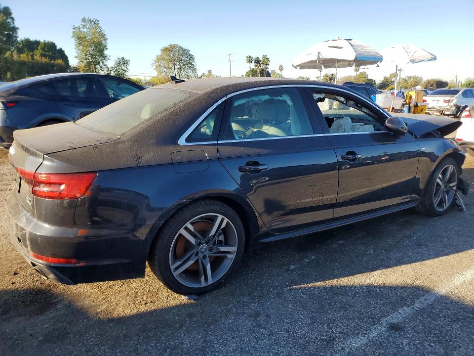 2017 Audi A4 მანქანა იყიდება აუქციონზე, vin: WAUENAF41HN014718, აუქციონის ნომერი: 45890136